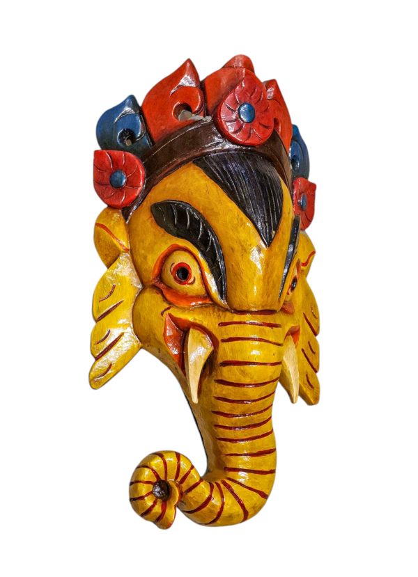 Ganesh – Handmade Wooden Mask