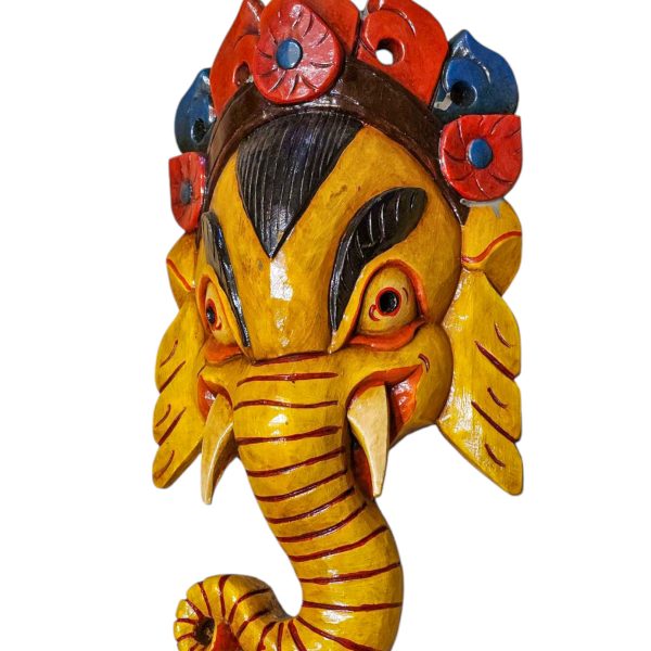 Ganesh – Handmade Wooden Mask