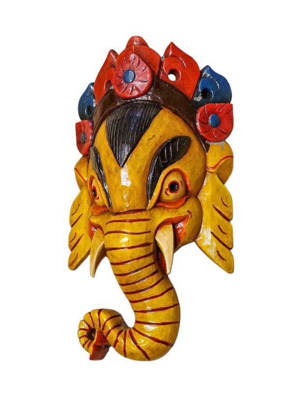 Ganesh – Handmade Wooden Mask
