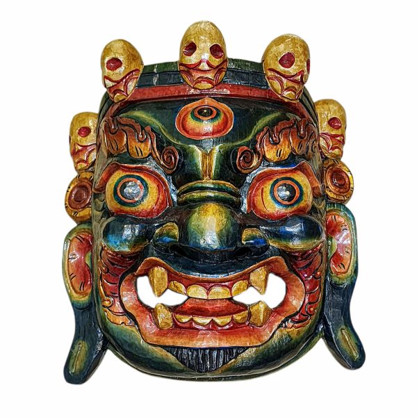 Bhairav – Handmade Wooden Mask