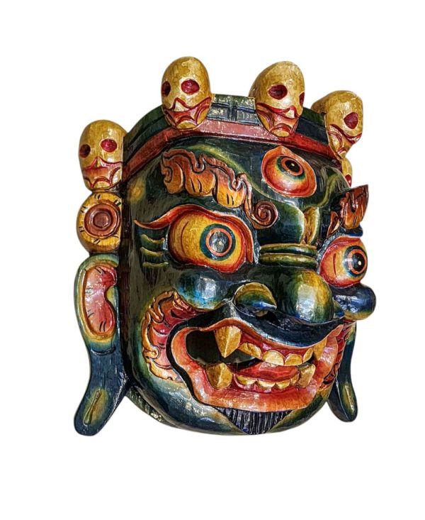 Bhairav – Handmade Wooden Mask