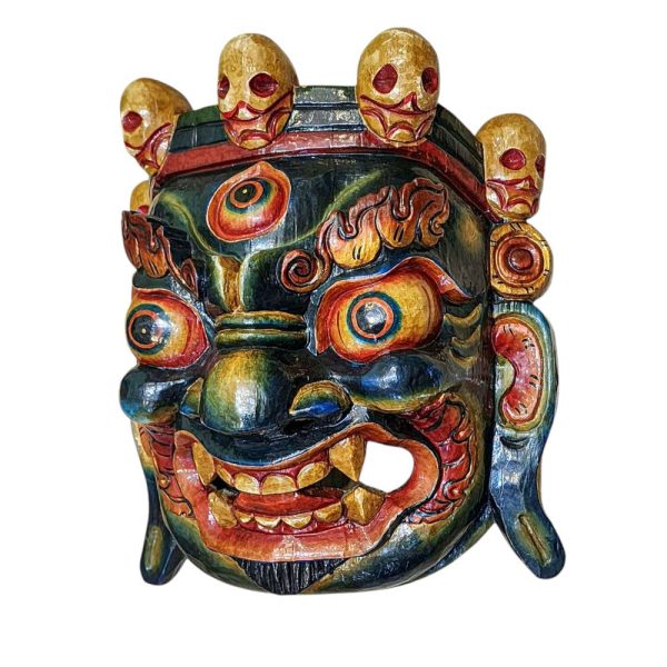 Bhairav – Handmade Wooden Mask