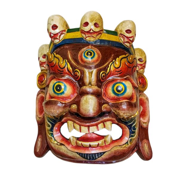 Bhairav – Handmade Wooden Mask