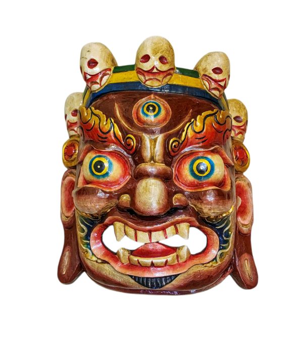 Bhairav – Handmade Wooden Mask