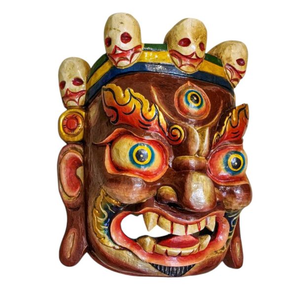 Bhairav – Handmade Wooden Mask