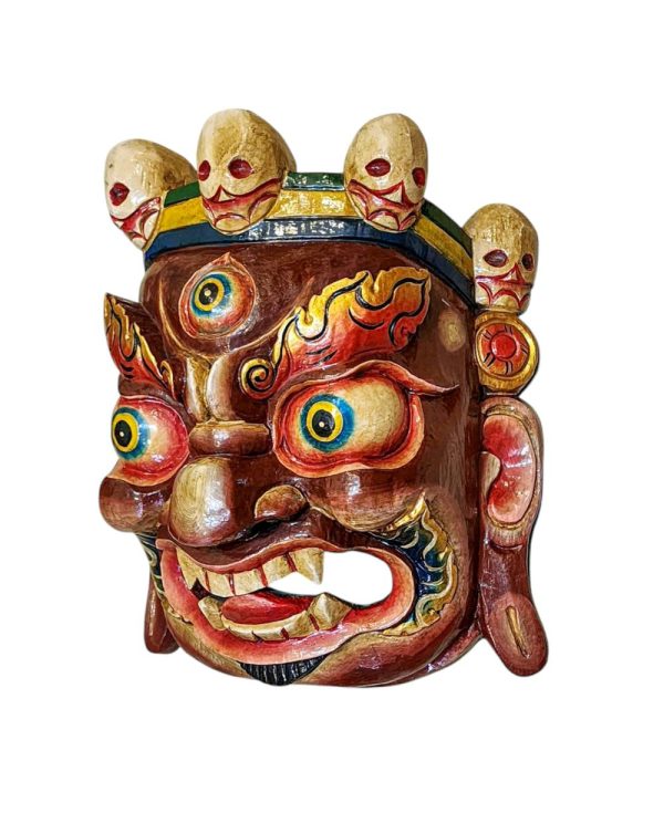 Bhairav – Handmade Wooden Mask