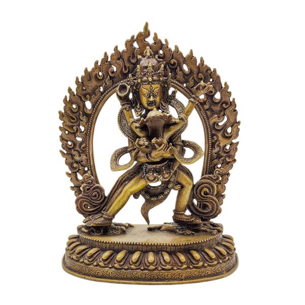 Chakrasamvara Buddhist Handmade Statue – Bronze Finishing