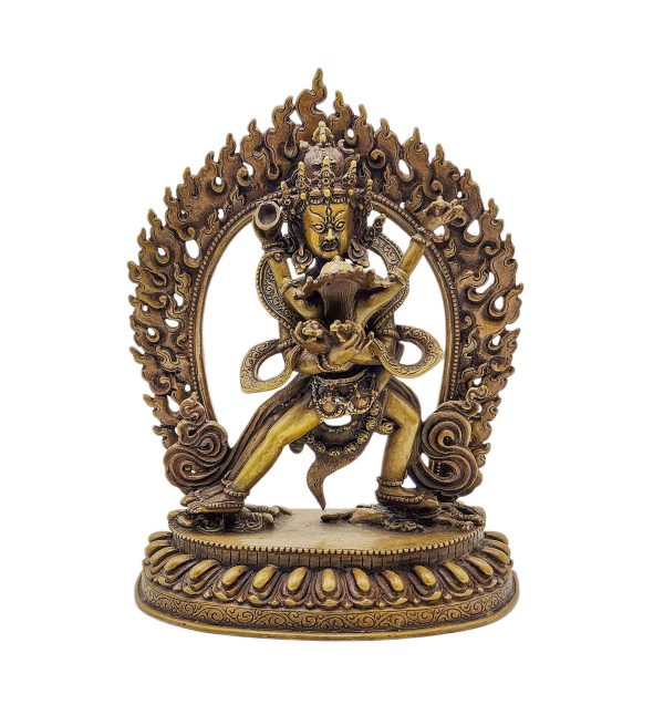 Chakrasamvara Buddhist Handmade Statue – Bronze Finishing