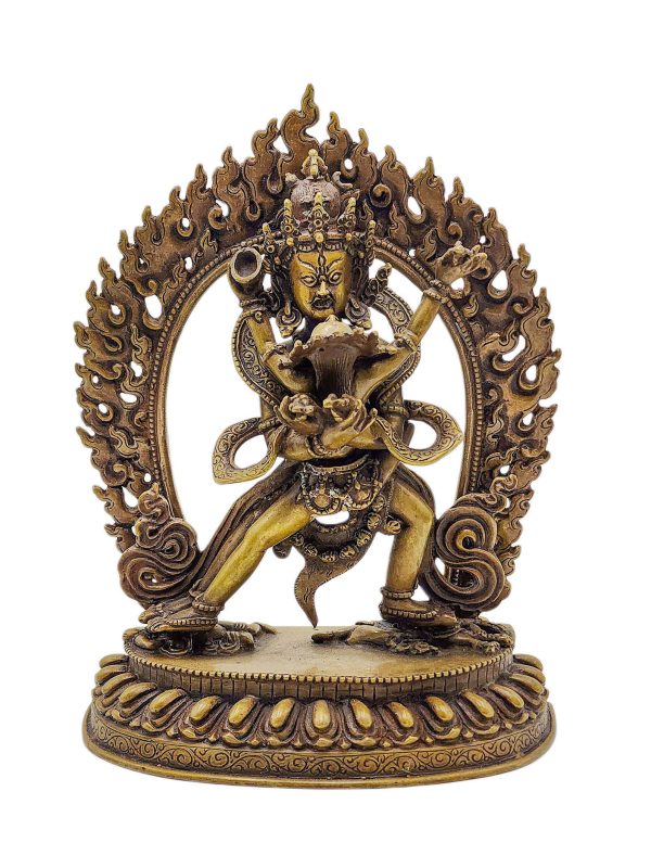 Chakrasamvara Buddhist Handmade Statue – Bronze Finishing