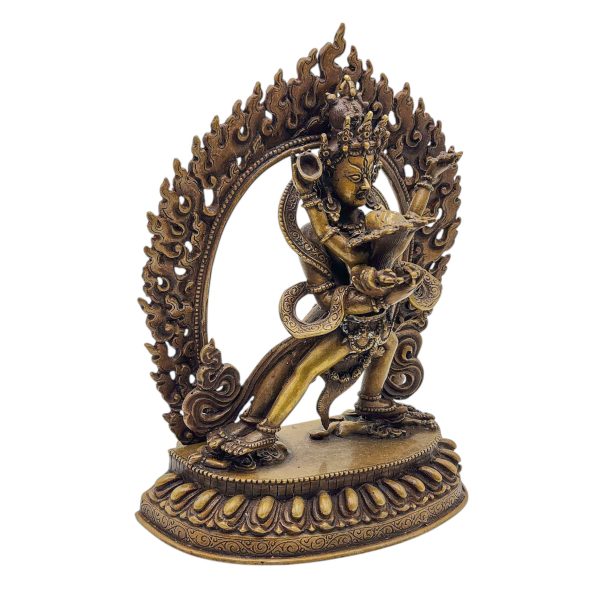 Chakrasamvara Buddhist Handmade Statue – Bronze Finishing
