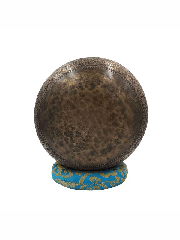 Buddhist Antique Jambati Singing Bowl – Hand Beaten