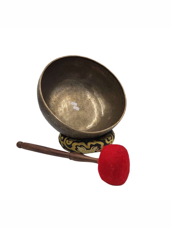 Buddhist Antique Jambati Singing Bowl – Hand Beaten