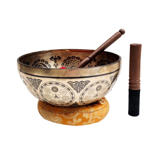 Buddhist Hand-Beaten Singing Bowl – Samadhi