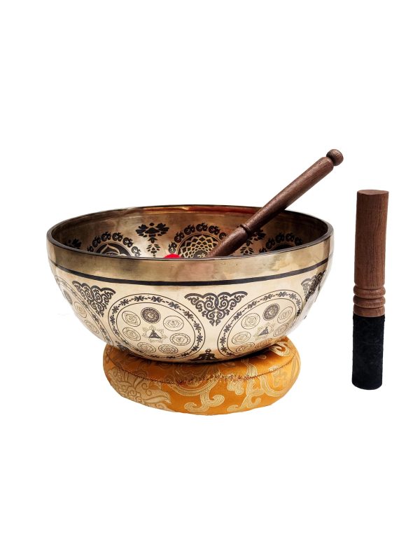 Buddhist Hand-Beaten Singing Bowl – Samadhi