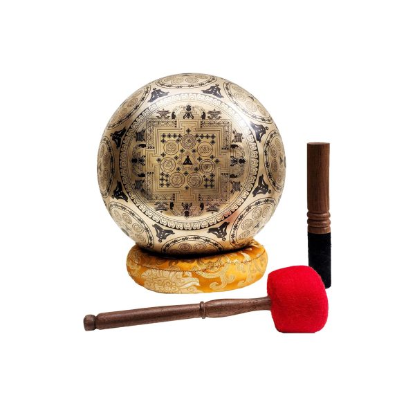 Buddhist Hand-Beaten Singing Bowl – Samadhi