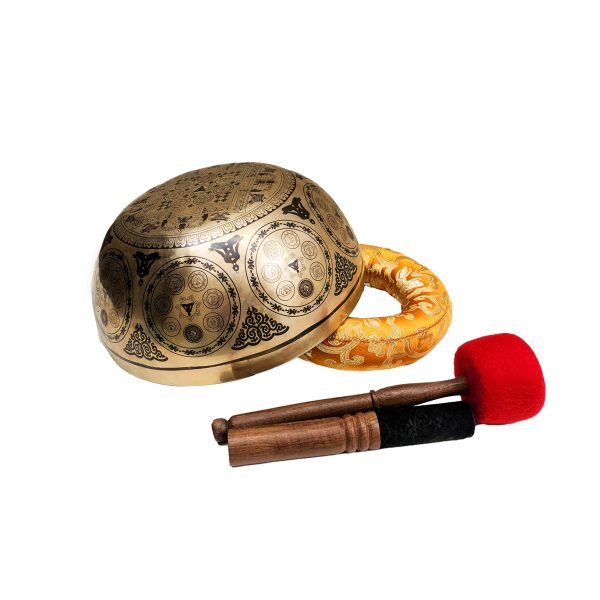 Buddhist Hand-Beaten Singing Bowl – Samadhi
