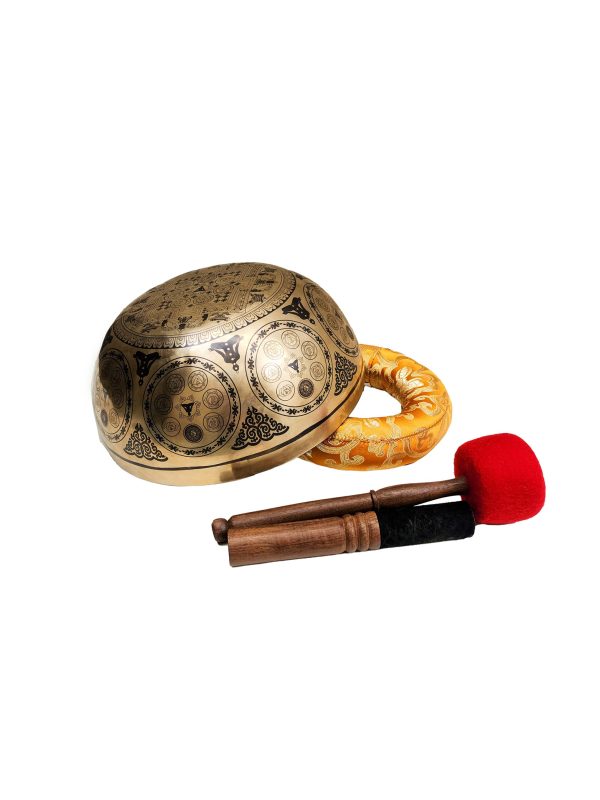 Buddhist Hand-Beaten Singing Bowl – Samadhi