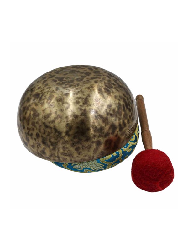 Seven Chakra Singing Bowl Set – Bronze with Full Moon Carving
