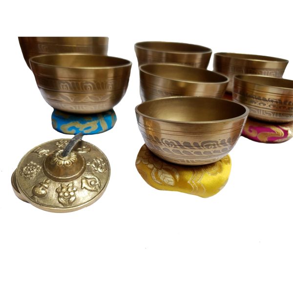 Seven Chakra Singing Bowl Set – Complete Healing Kit