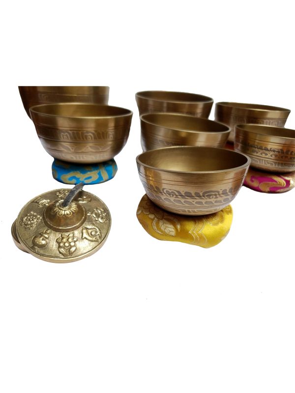 Seven Chakra Singing Bowl Set – Complete Healing Kit