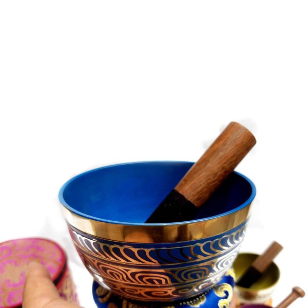 Seven Chakra Singing Bowl Set – Hand Hammered