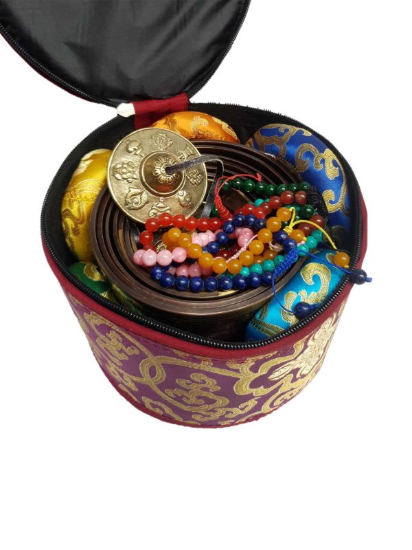 Seven Chakra Singing Bowl Set – Hand Hammered