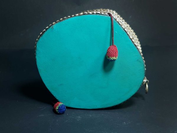 Tibetan Chöd Damaru Crystal with Real Silver