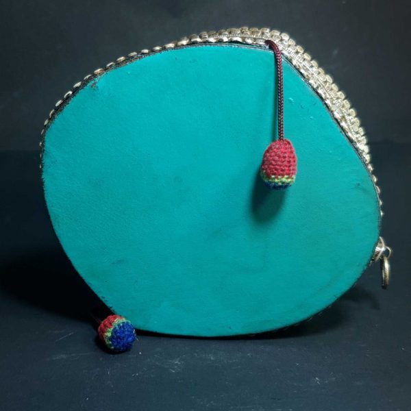 Tibetan Chöd Damaru Crystal with Real Silver