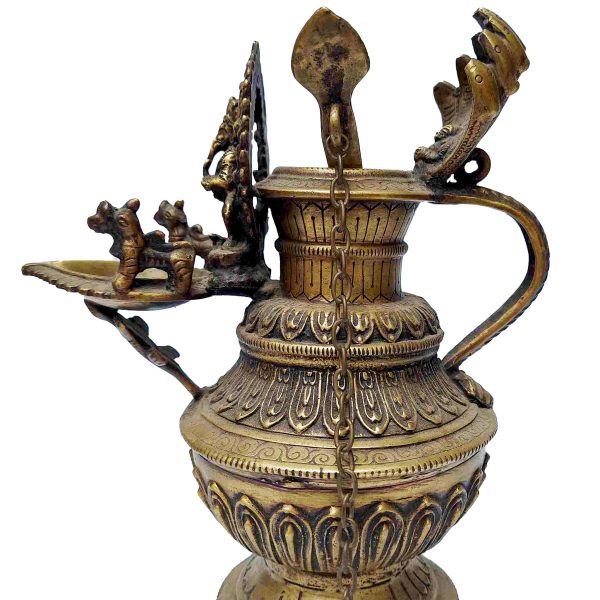 Miniature Statue of Ganesh Sukunda – Bronze Finishing