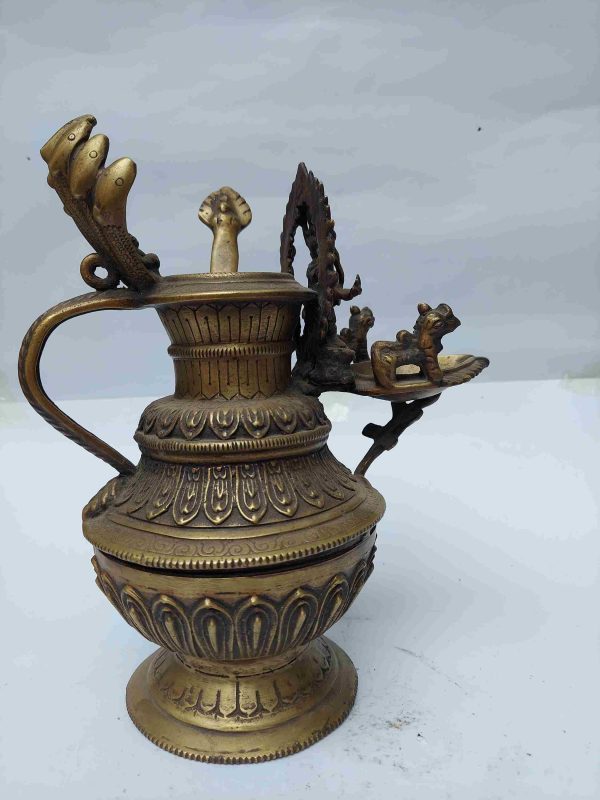 Miniature Statue of Ganesh Sukunda – Bronze Finishing