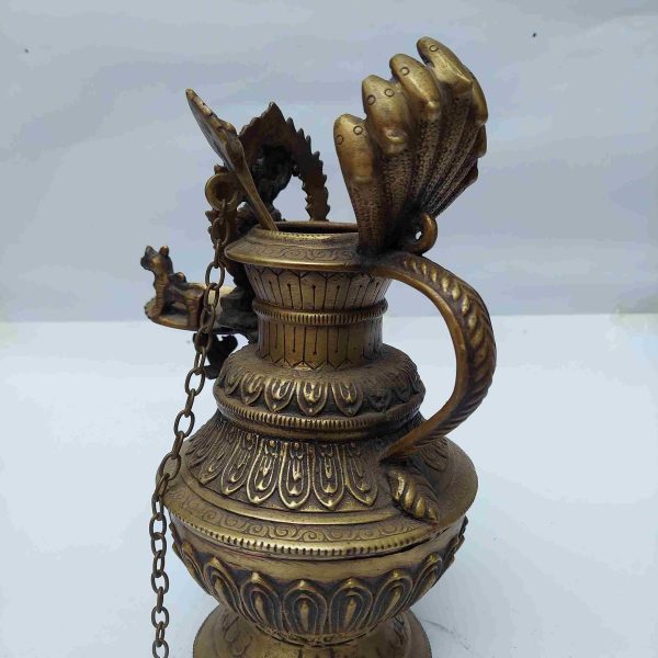 Miniature Statue of Ganesh Sukunda – Bronze Finishing