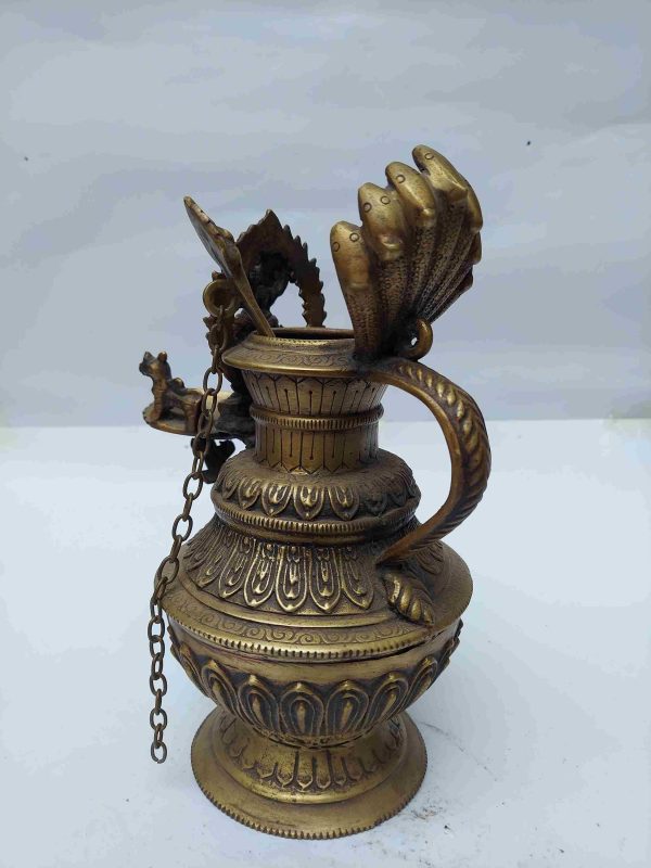 Miniature Statue of Ganesh Sukunda – Bronze Finishing