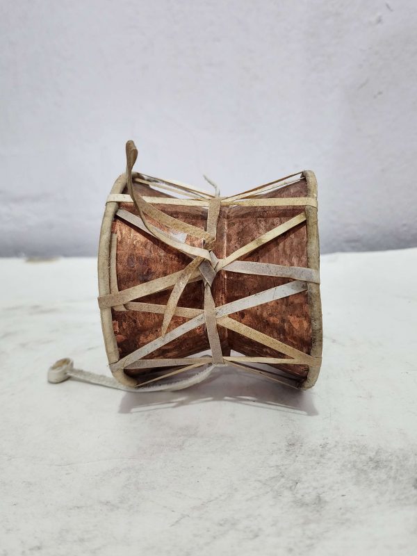 Mahadev Damaru – Nepali Folk Musical Instrument on Copper Base