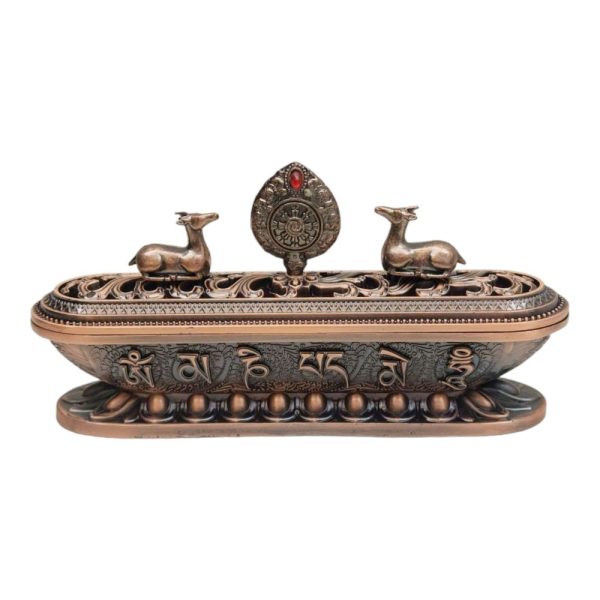 Metal Incense Burner – Decorative Ritual Censer