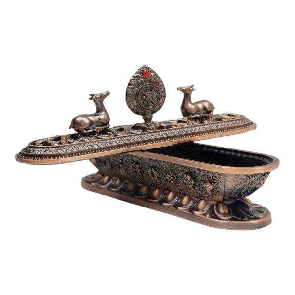 Metal Incense Burner – Decorative Ritual Censer
