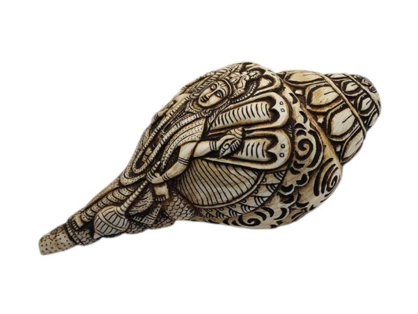 Hand-Carved Conch Shell