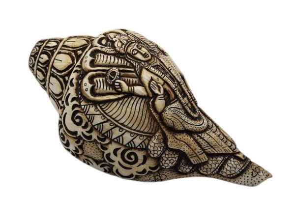 Hand-Carved Conch Shell